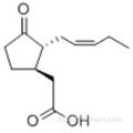साइक्लोपेंटेनेएसेटिकसिड, 3-ऑक्सो 2- (2Z) -2-पेंटेन-1-यल -, (57190182,1R, 2R) CAS 6894-38-8